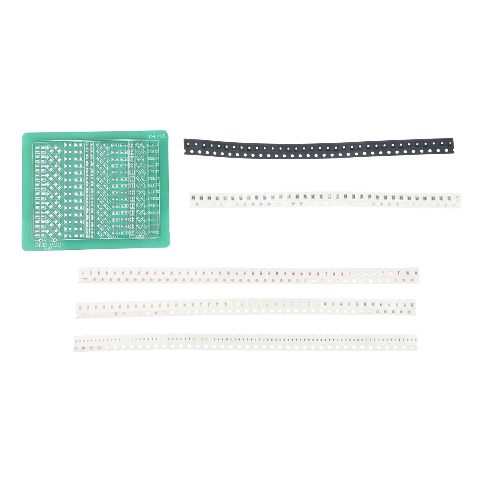 For SMD Soldering Practice Kit 0805 0603 0402 LED PCB Board For Electronics Learning And DIY Welding Training Tool