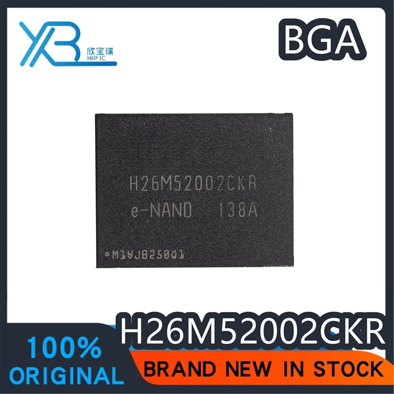 

(1/10 pieces) H26M52002CKR Brand new genuine EMMC 16GB FBGA169 memory font memory hard disk chip IC spot delivery fast