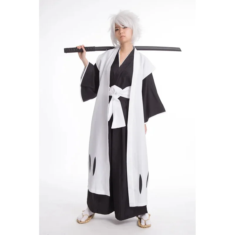 25COSAnime Bleach Cosplay Costume Hitsugaya Toushirou Cosplay Costumes Male Unisex Halloween Kimono Set Clothes Hitsugaya Bleach