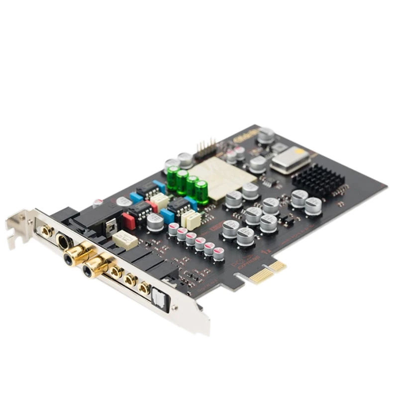 

AXF-16 Extremev1.2 Independent Sound Card Sound Source PCI-E MAX Support Chassis Front Interface