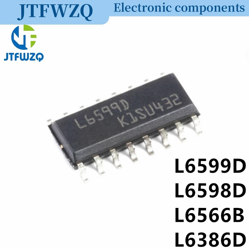 5 Stück L6599DTR SOP16 L6599D SOP L6599 SMD L6599AD SOP-16 L6598D L6598 L6566B L6566 L6566BTR L6386D L6386 L6386ED L6386AD