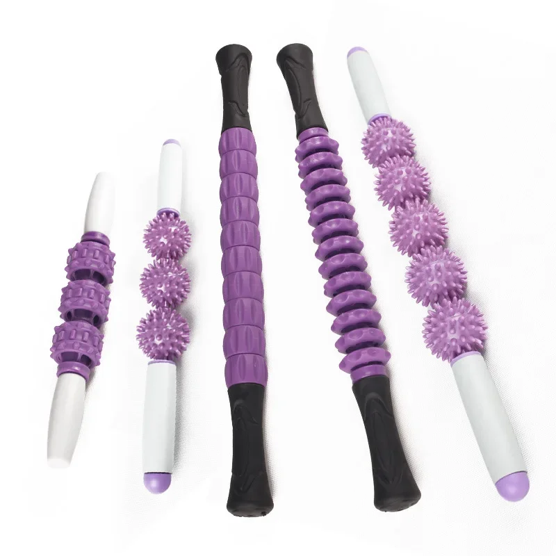 Yoga Thorn Ball Roller, Massagem Presas, Fitness Shaping, Relaxar Músculos, Multi-funcional Stick