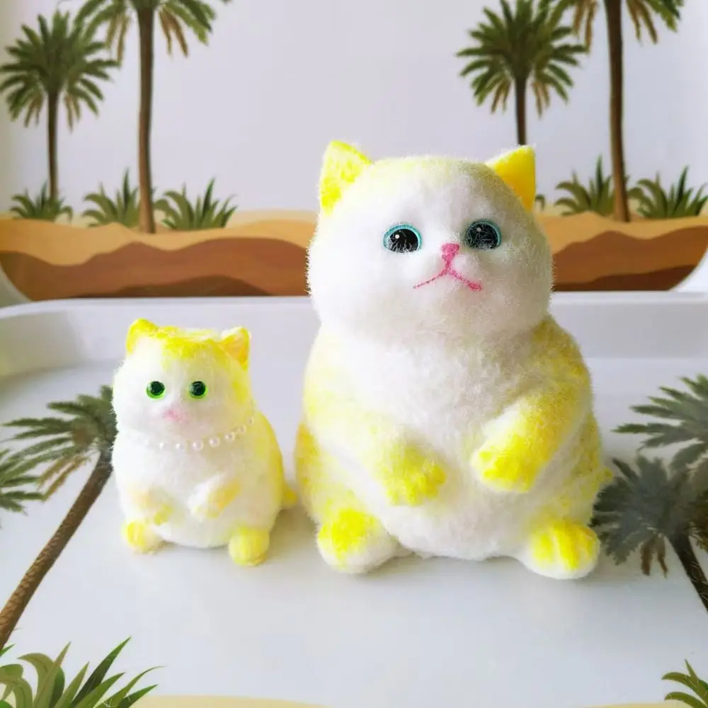 Pretend Play Langsam Rebound Große Katze Puppe Squeeze Spielzeug Cartoon Bunte Simulation Katze Squeeze Spielzeug Mini Weiche Katze Zappeln Spielzeug Erwachsene