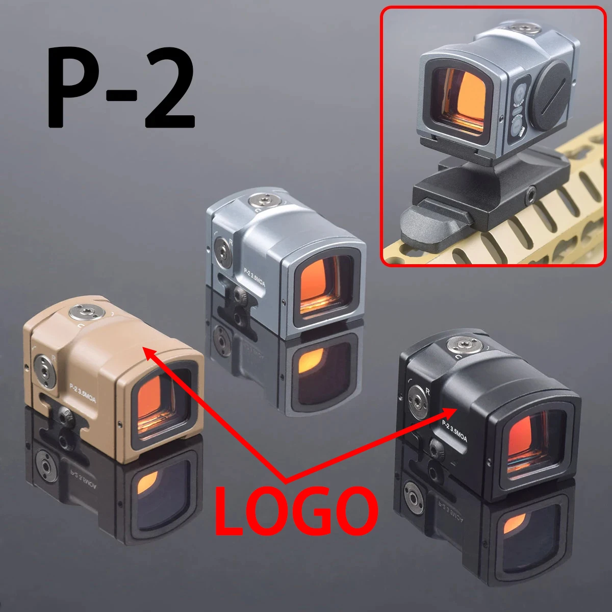 3.5MOA P2 Red Dot S… - image