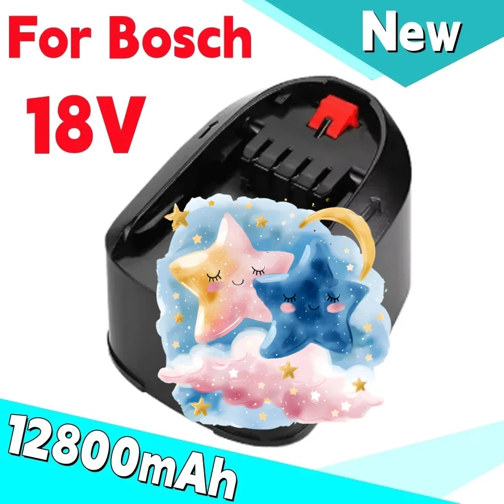 2026 لبوش PBA PSB PSR المهنية 18 فولت 12800 مللي أمبير بطارية قابلة للشحن لبوش المنزل والحديقة أدوات كهربائية لبوش PBA #1