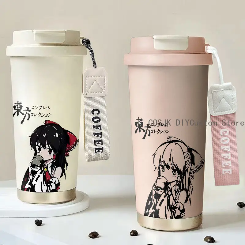 

Hakurei Reimu ‌Touhou Project‌ Cute Large Capacity Thermos Insulated Cup Stainless Steel Water Cup Portable Dual Drinking Cup