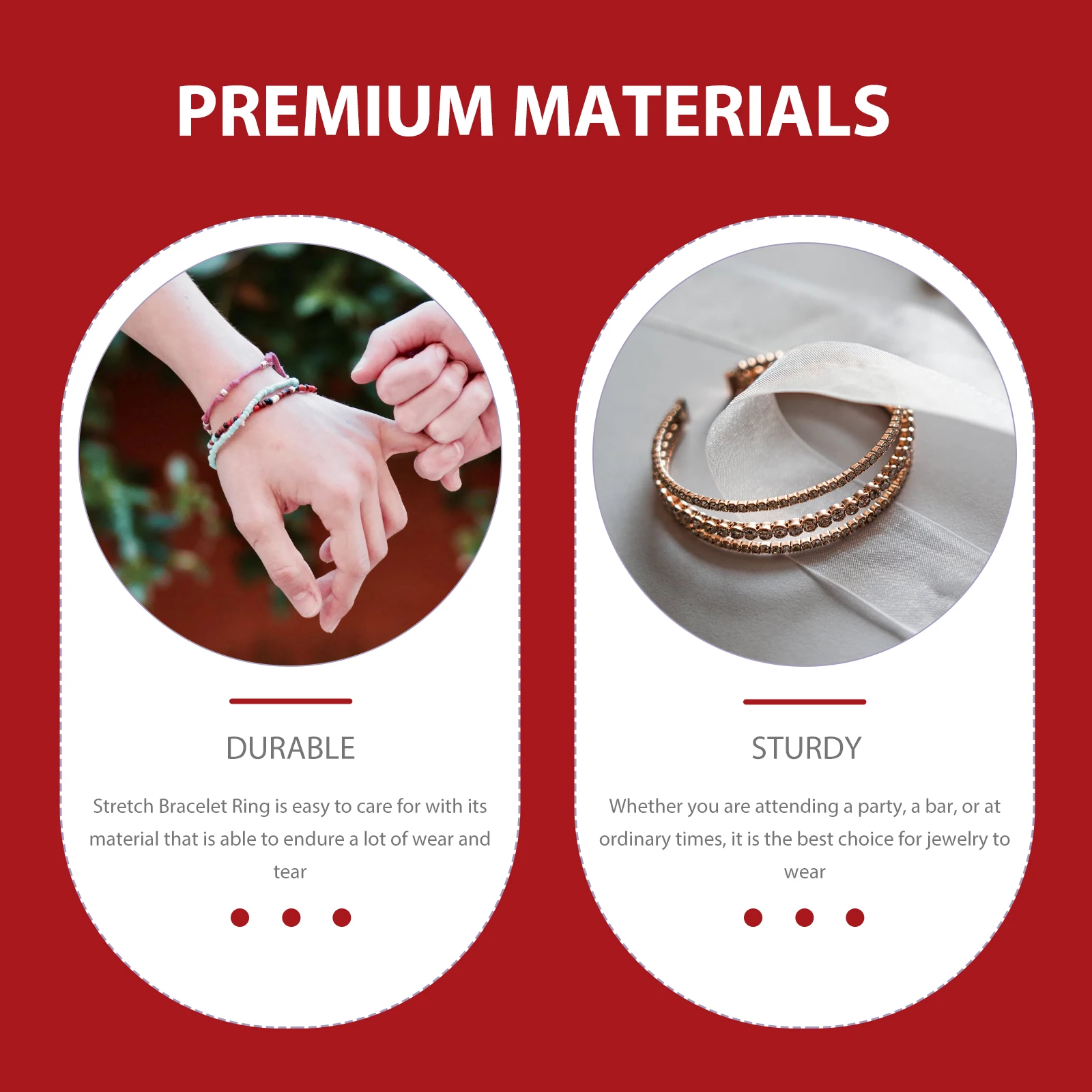 

Ring Retractable Bracelet Folding to Sleep Decoration Hand Chain Telescopic Miss