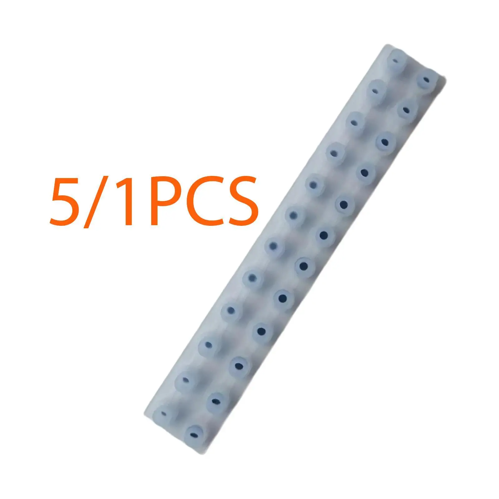 Silicone Conductive Rubber Keyboard Repair Strips Piano Key Contact Pad Accessory for E465 view 3