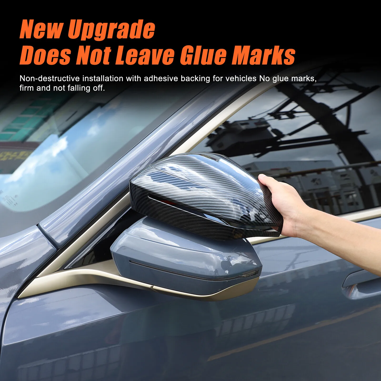 

Bright Black Side Mirror Cover Rearview Mirror Caps For BMW 5 7 I5 I7 Series G60 G61 G68 G70 M5 G90 Left Hand Drive 2023-2025