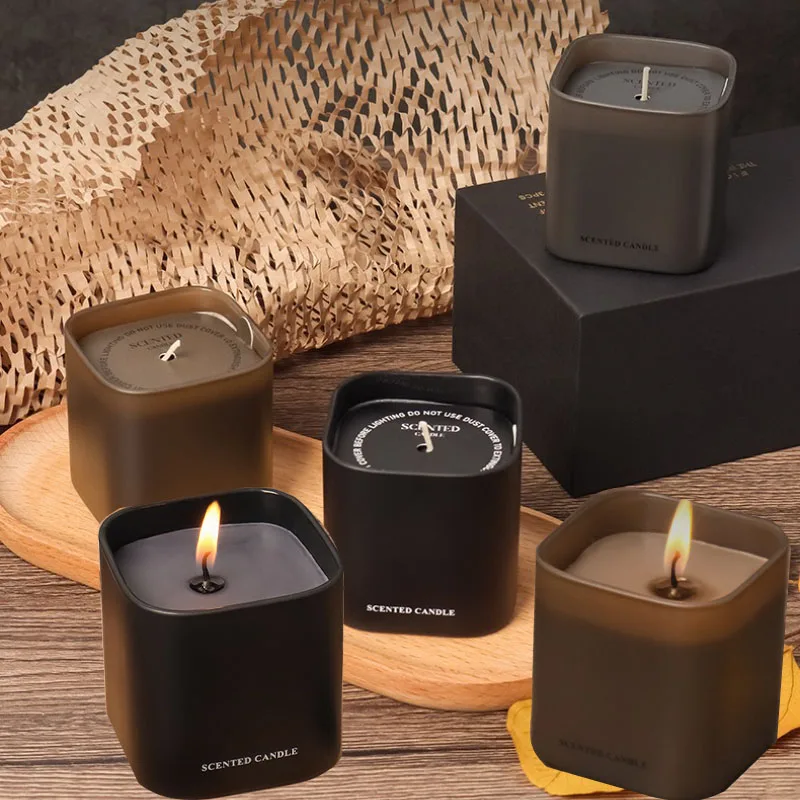 

3 шт., подарочная коробка для свечей с ароматом растений, учебная работа, медитация, аромат, физиотерапия, ароматерапия, подарочная коробка