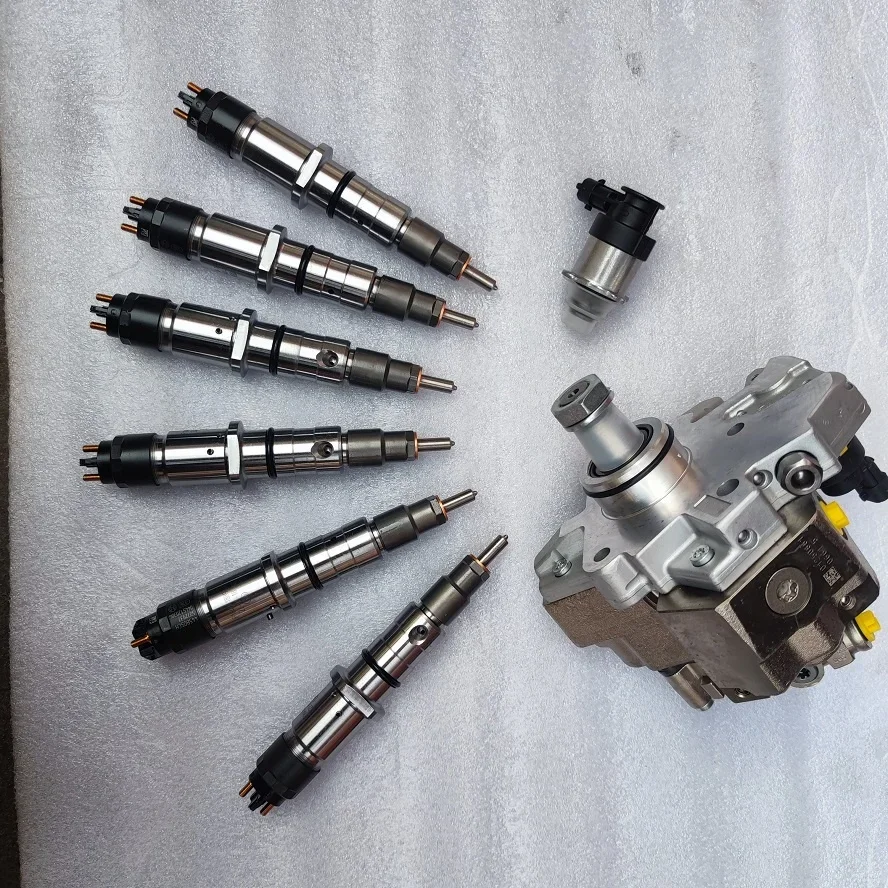 Original Dongfeng ISLe Diesel Motor Part New Common Rail Fuel Injector 5272937 0445120304 for Bosc