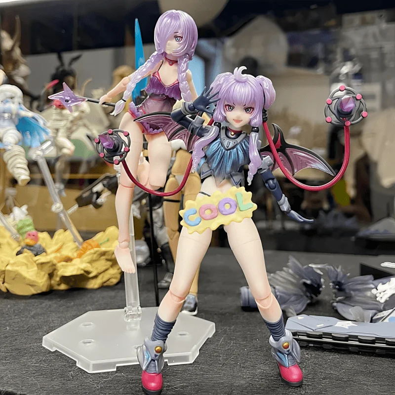 

In Stock Original Reoness.0t.00.Linya 1/12 Pvc Mobile Suit Girl So Cool Witch Lin Ya Pvc Desktop ornament Action Figure Gift