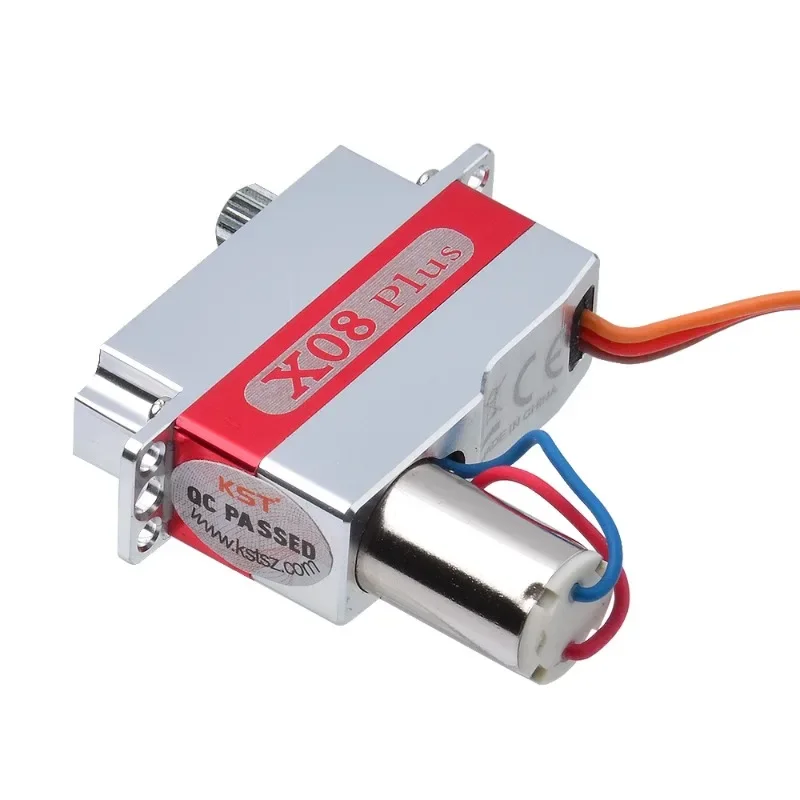 UniFlyKST X08 Plus High Torque High Pressure Digital Servo 4.8KG Full Metal Gear CNC Casing For Rc Car Helicopter Airplane M