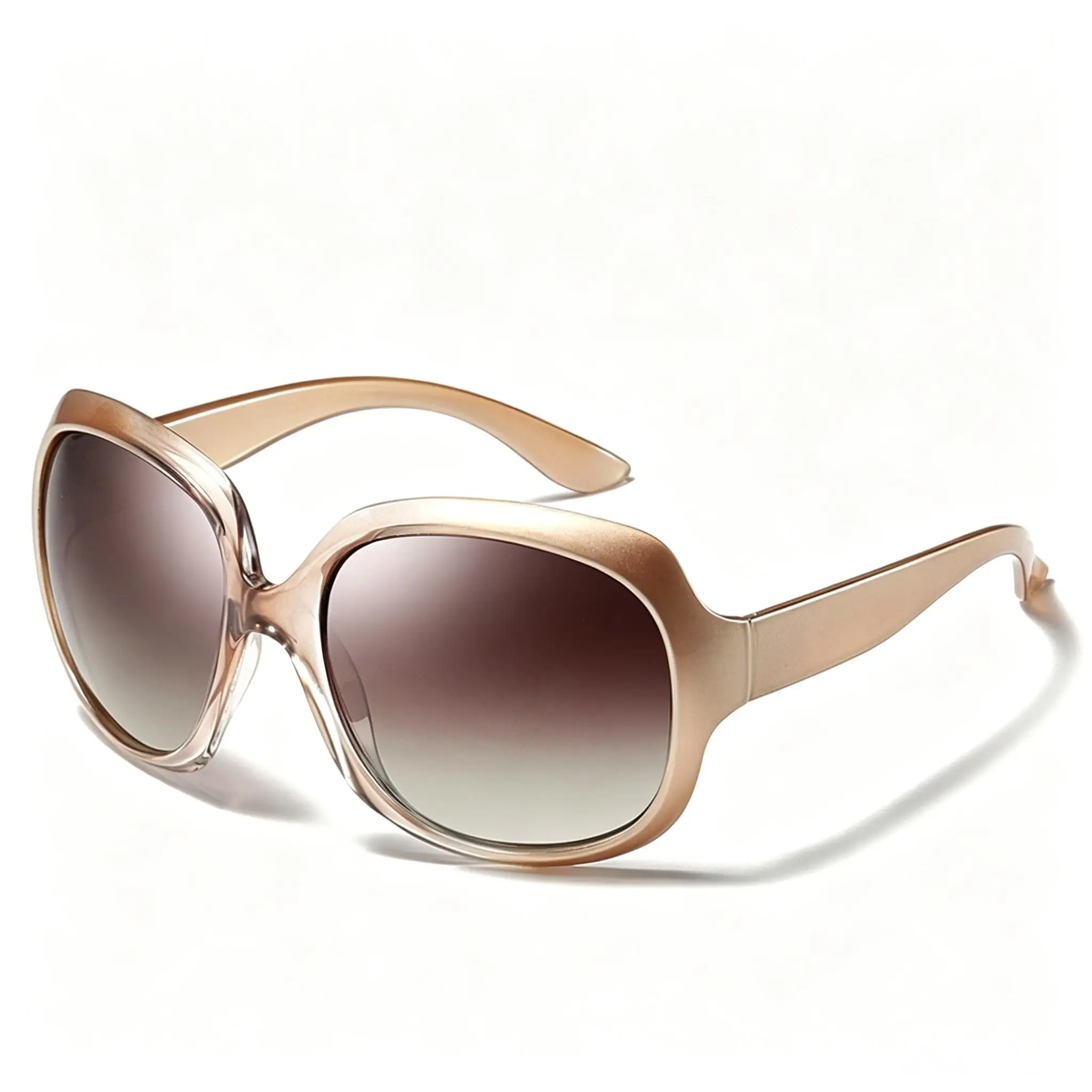 Gafas de sol polarizadas a la moda para mujer |      Lentes de Moda que Cambian de Color |     Gafas de Moda, Estilo Diario, Accesorios Casuales. Elegante montura de gafas de gran tamaño diseñada para mujeres a la moda, perfecta para uso diario y entornos