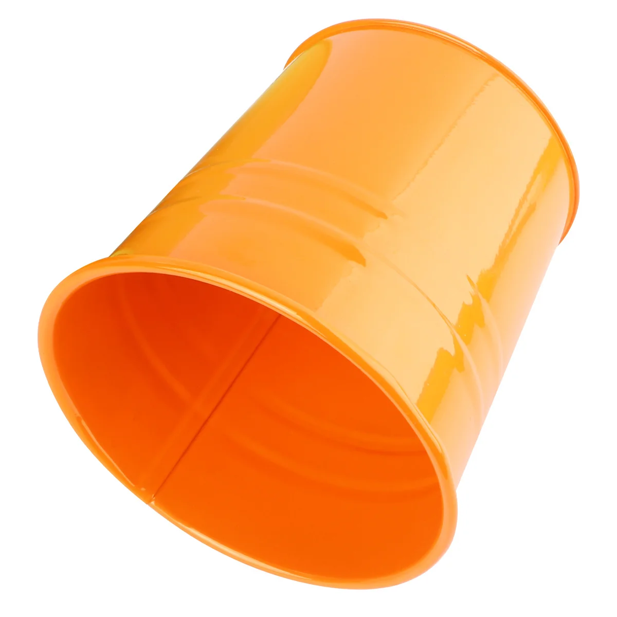 

5Pcs Metal Bucket Flower Pots Balcony Garden Hanging Planters Mixed Colors for Indoor Outdoor Decoration Flower Pots