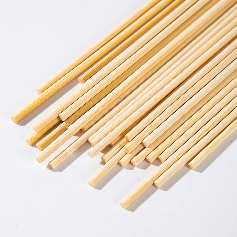 100 قطعة من أسياخ الشواء المصنوعة من الخيزران للاستعمال مرة واحدة من HeY LiLac - ناعمة ومرنة لأعواد شواية الشواء الخارجية #5