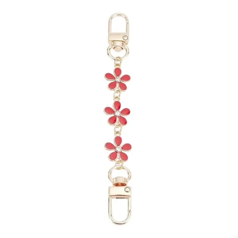  Delicate Floral Design Necklace Chain Extender Sturdy Metal Jewelry Enhancer