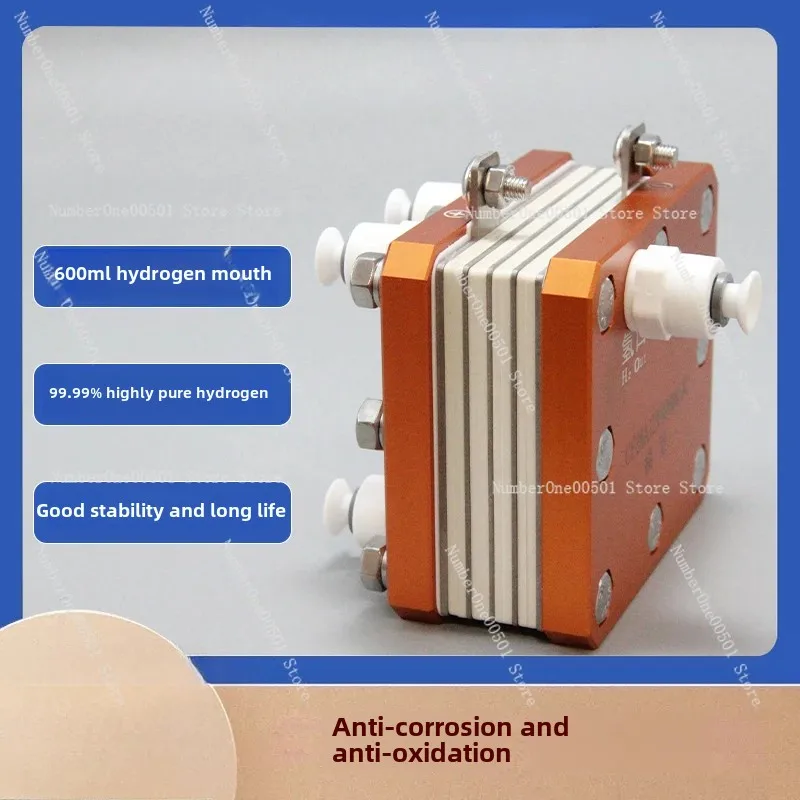 PEM electrolyzer 600ML double hydrogen outlet  special for double hydrogen outlet of hydrogen oxygen machine