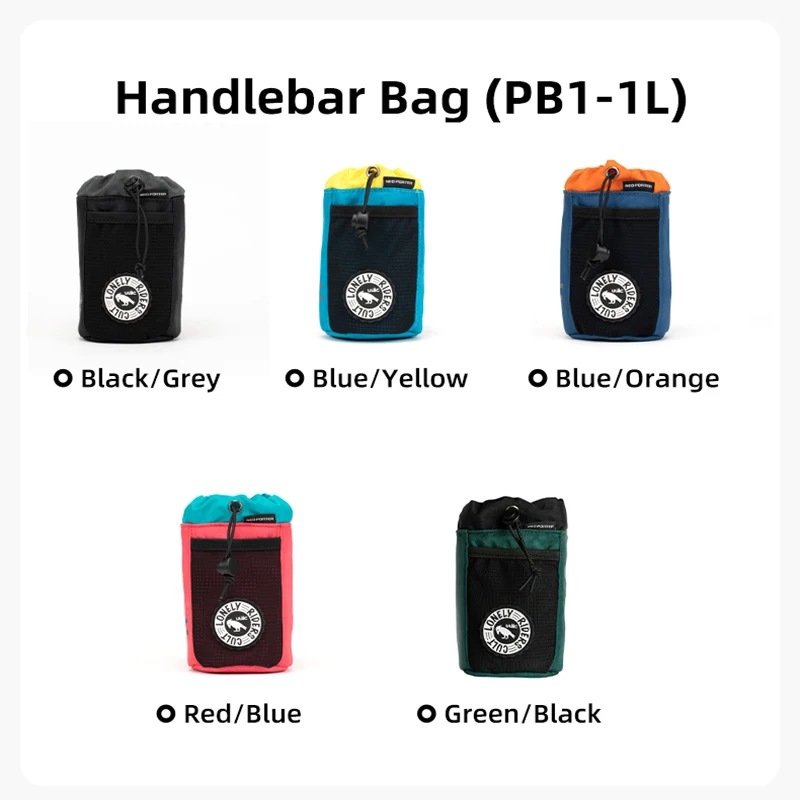 C-HOLD Bike Handlebar Stem Bag Water Bottle Bicycle Bag Snack Storage Bikepacking Touring Commuting Insulated Kettle Pouch