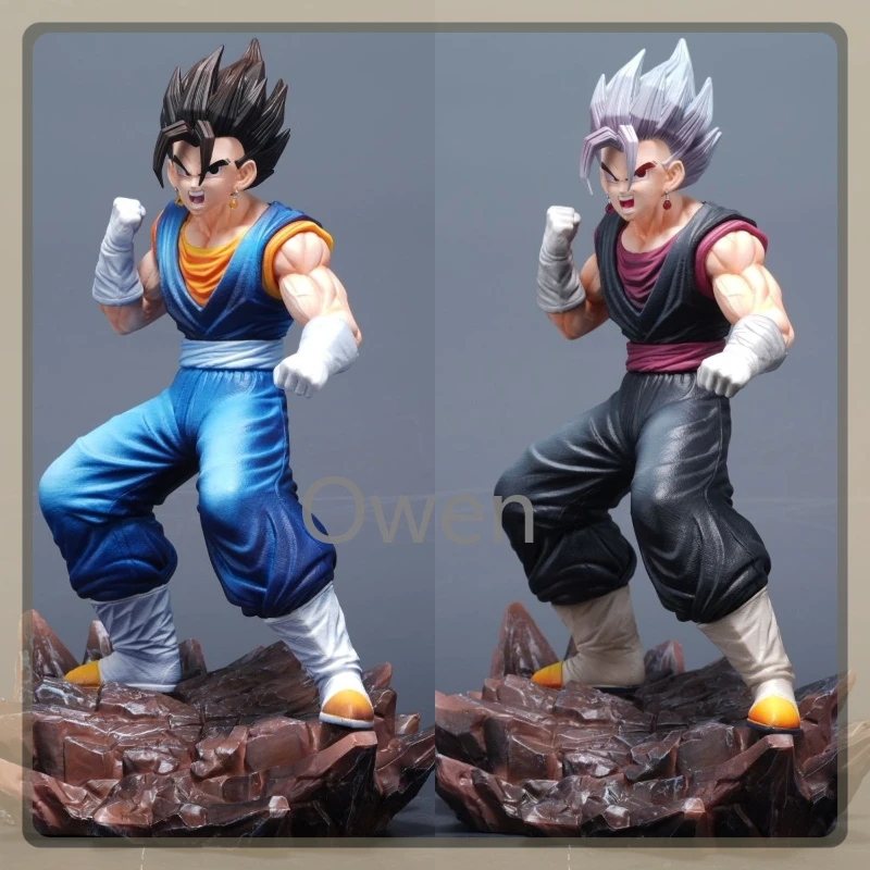 

2 Style Anime Dragon Ball Figurine Super Saiyan Vegetto Action Figures PVC Statue Collection Model Birthday Decoration Toys Gift