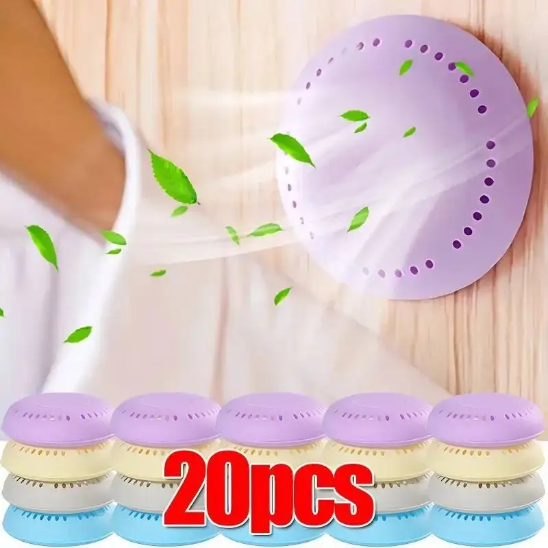 Ambientadores redondos para inodoro, aromaterapia, desodorización duradera, ambientador sólido para dormitorio, armario, coche y hogar