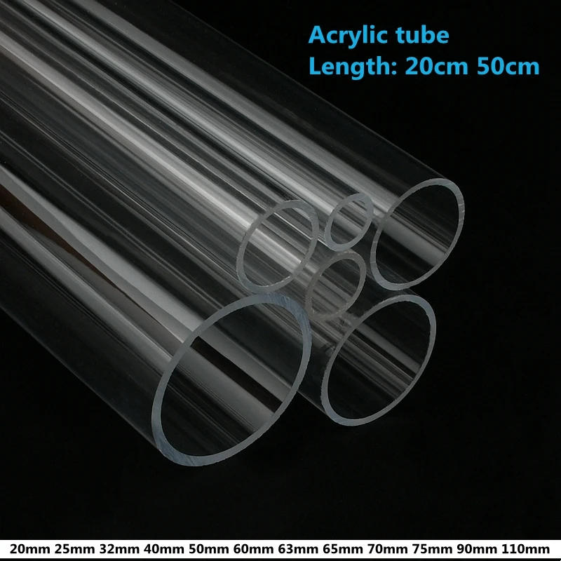 

customized Inner diameter of acrylic pipe: 13mm