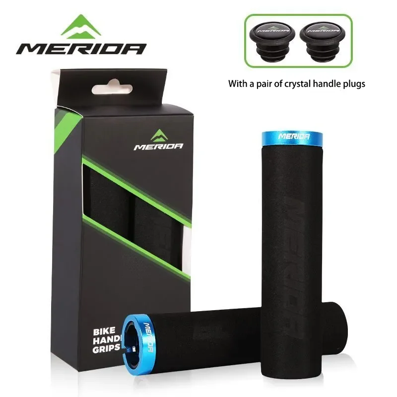 MERIDA Handlebar GripsMountain Bike Universal Shock Absorption and Anti-slip