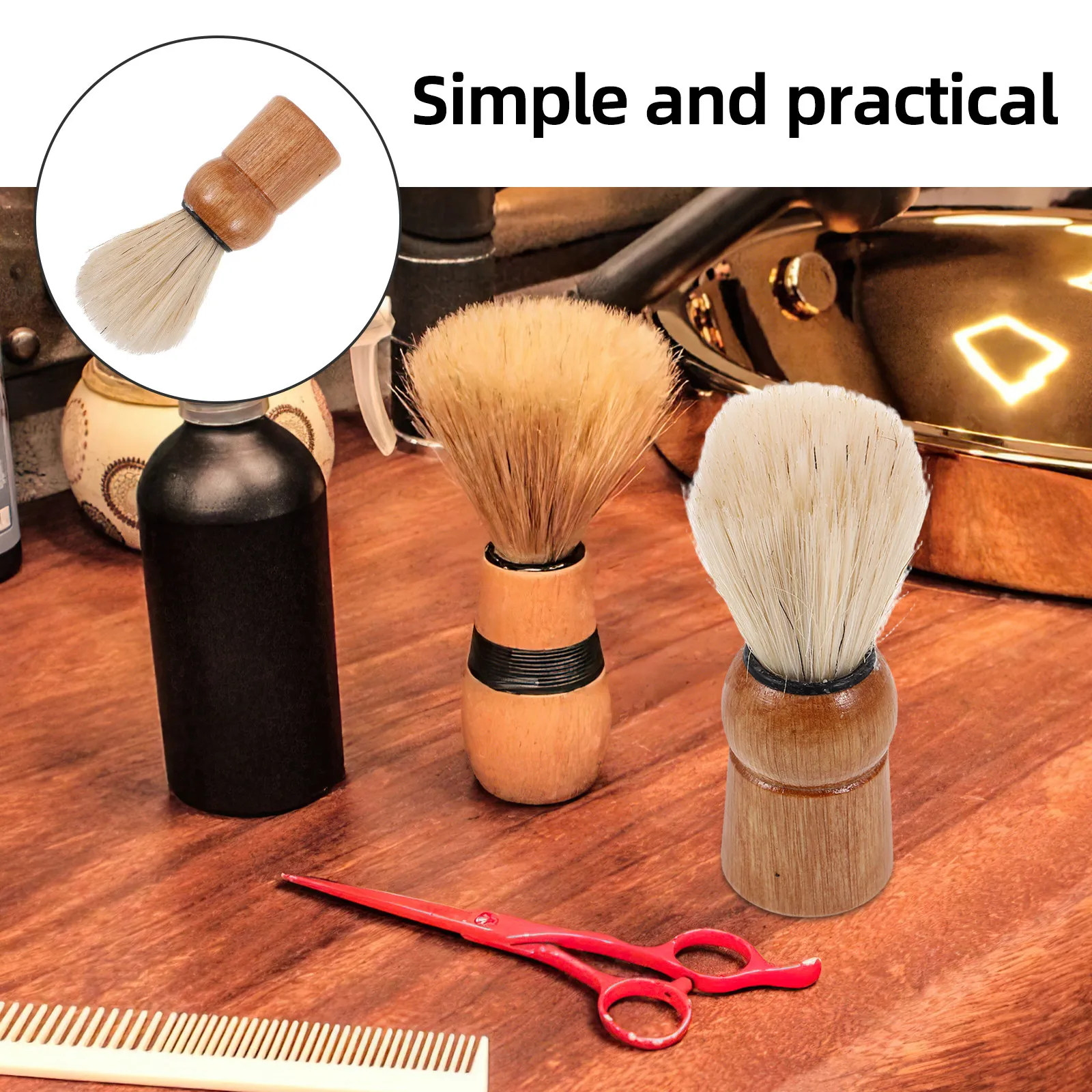 Retro szczotka do brody z drew – Men'S Grooming Cream recenzja i cena