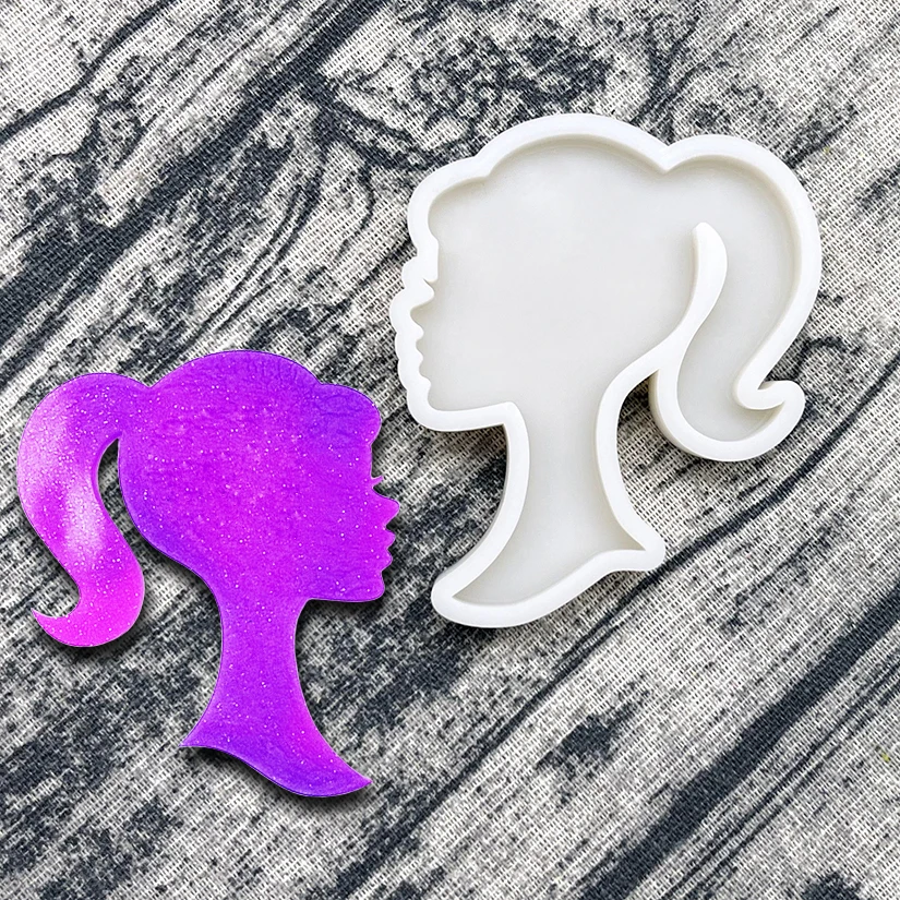 Bow Girl Poodle Handbag Silicone Cake Baking Mold Sugarcraft Chocolate Cupcake Fondant Decorating Tools