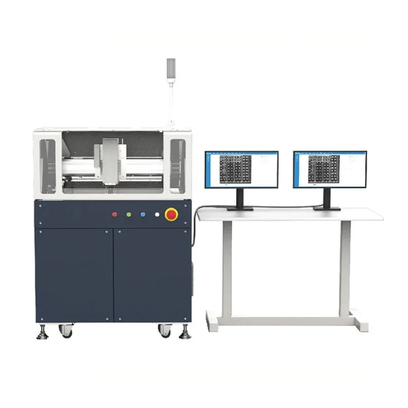 Ultrasonic scanning microscope for non-destructive inspection of internal defects in semiconductor electronic components