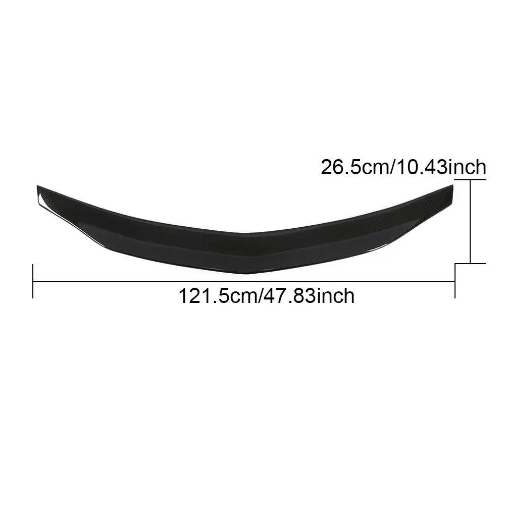 

W207 Carbon Fiber Rear Trunk Spoiler Wing for Mercedes Benz W207 E250 E350 E500 E550 2-Door 09-14