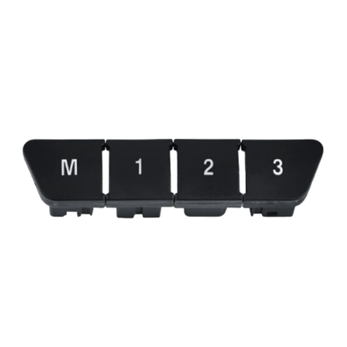 

Car Front Left Seat Memory Control Buttons Switch 2048700081 for Mercedes-Benz A B C GLA CLASS W166 W172 W204 Black