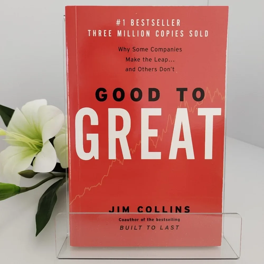 Good to Great Jim Collins English Book Economic Management Business Leadership Enterprise Growth Reading Book