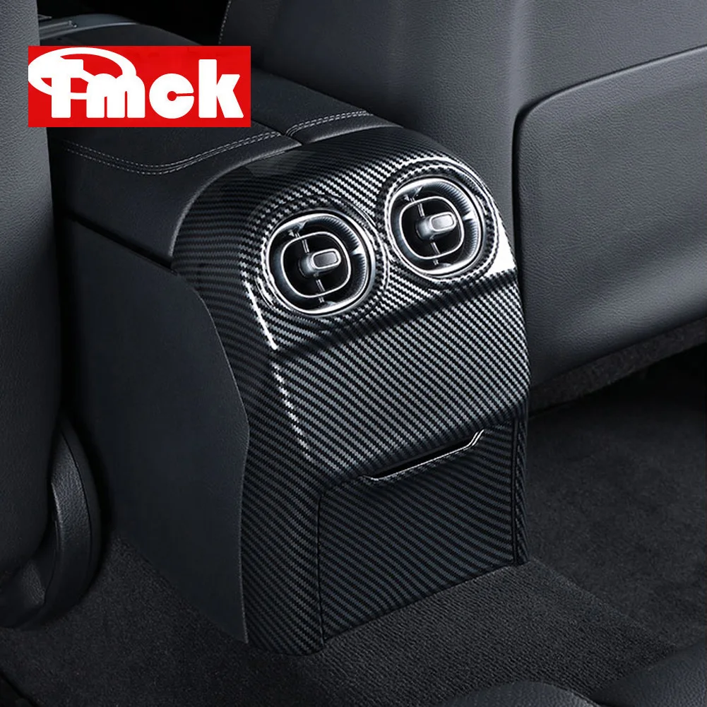 

For Mercedes Benz C Class W206 C200 C220 C260 C300 2022-2026 ABS Car Accessories Rear Armrest Air Conditioning Outlet Trim Cover