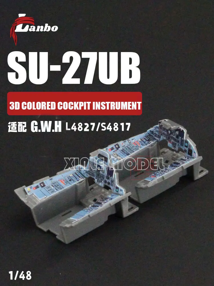 

Lambo 3D Color Cockpit Instrument 48119 SU-27UB Адаптация модификации истребителя G W. H масштаб 1/48