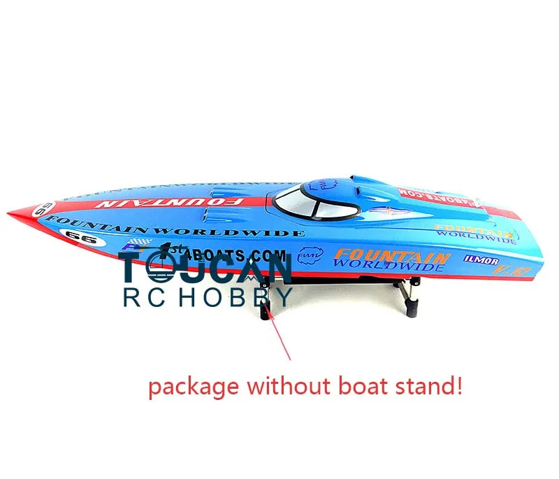 G26IP1 26CC Blue Prepainted Gasoline KIT Version RC Boat Hull Only for Advanced Player