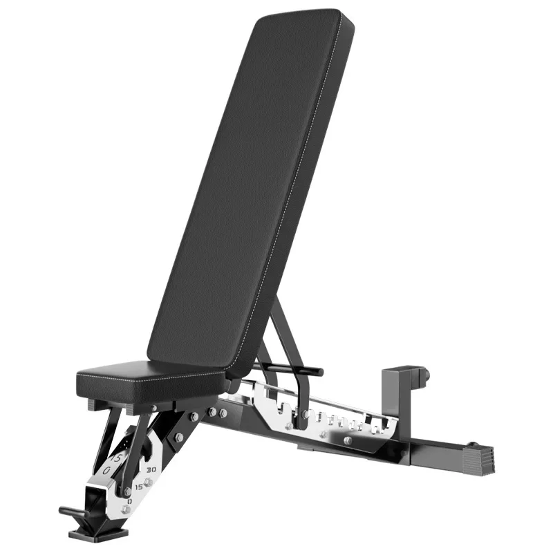 Multi-position Adjustable Dumbbell Bench; Folds Up for Storage; Ideal for Both Gym and Home Workouts