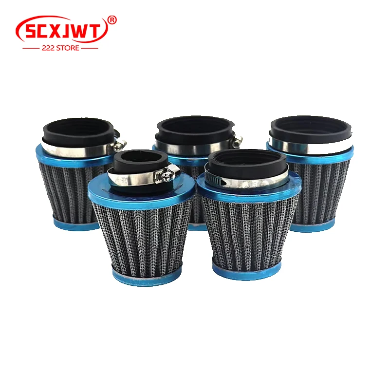 Air Filters Vent Filter High Flow Intake Kit Mesh Cone 28/48/52/54/60MM Engine Protector Replacement Auto Accessories Universal