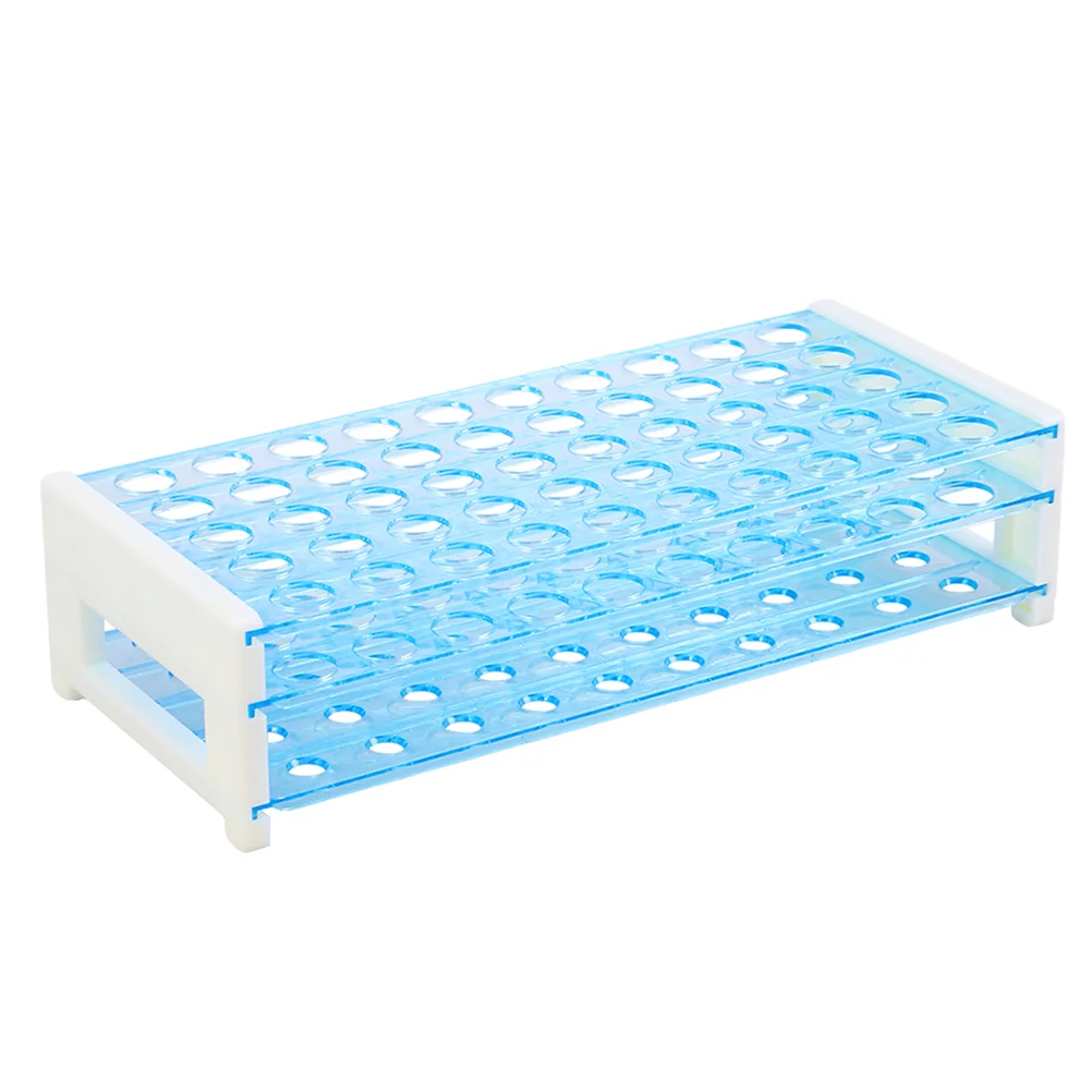 Test Tube Rack Sampling Storage Reusable Tubes Display Bracket Stand for Laboratory