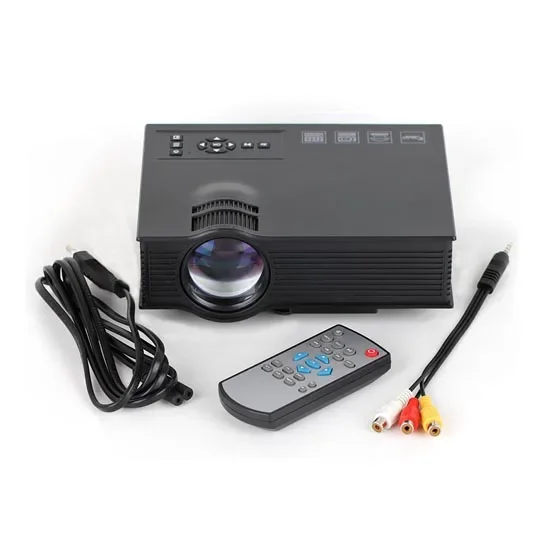 Wholesale home theater mini projector UC40 800*480 resolution LCD LED lamp from Xlintek