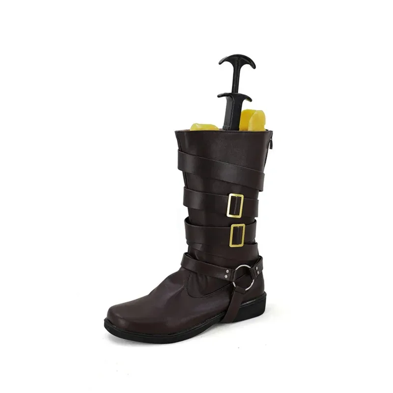 Uma maca de ursos dmc dante feito sob encomenda para adultos homens mulheres cosplay sapatos botas 2025 novo