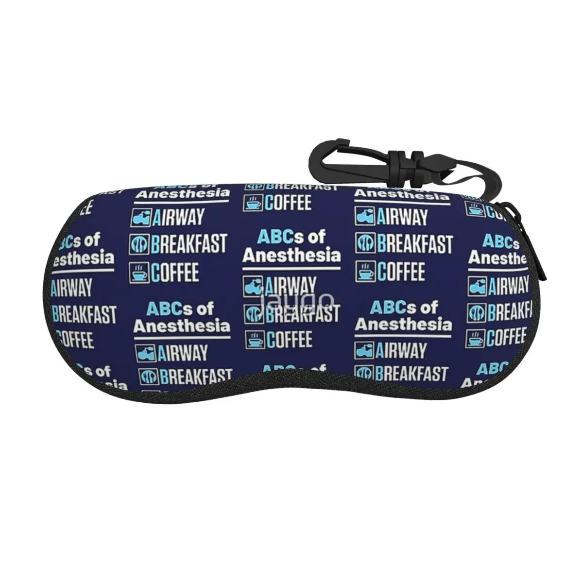 Anesthesiologist Anesthesiology Doctor Nurse Shell Glasses Case Portable Sunglasses Box Women Men Soft Eyeglasses Bag Pouch