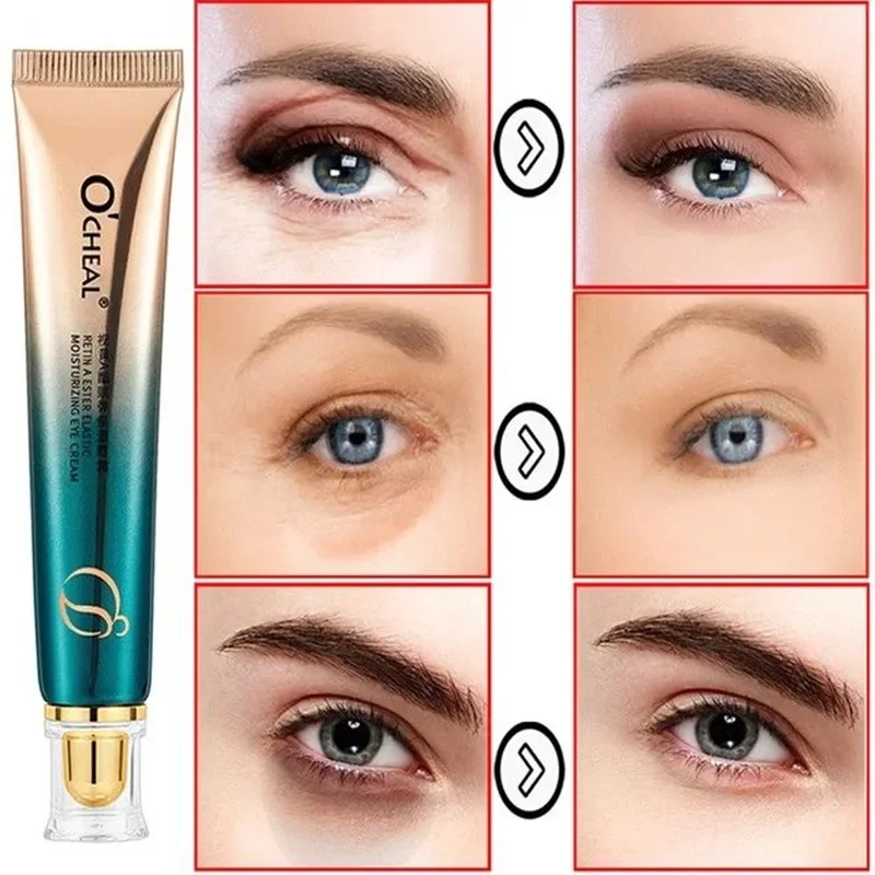 Anti Wrinkle Eye Cream Retinol Fade Fine Lines Anti-dark Circles Remove Eye Bags Anti-aging Firming Eye Serum Eye Care Makeup