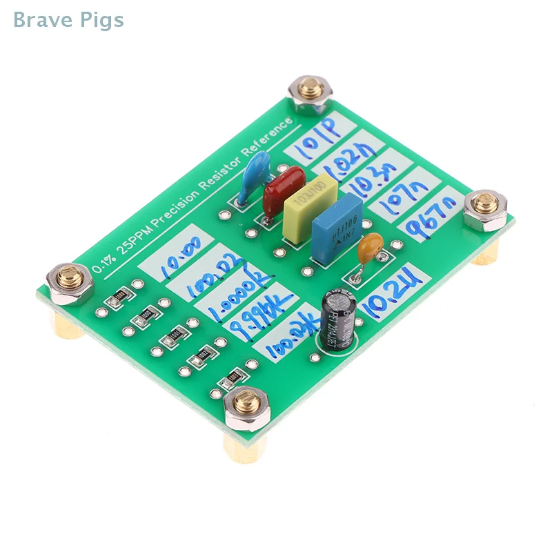 Precision Resistance Reference Board Used With AD584 LM399 To Calibrate And Calibrate Multimeters