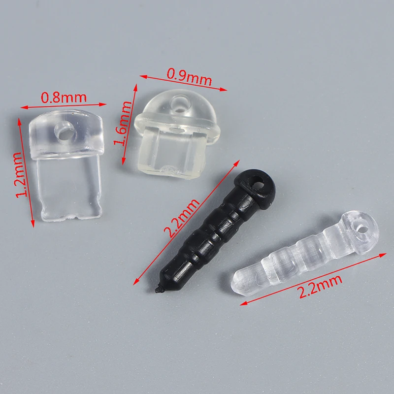 10PCS DIY Anti Dust Plug Transparent Charge Port For Android AND Earphone