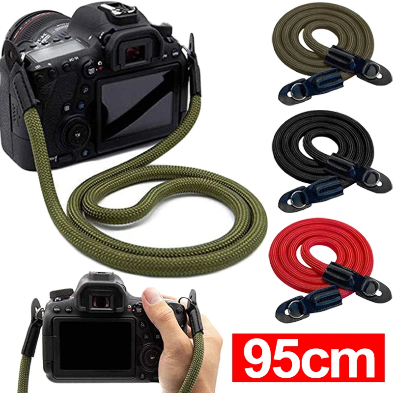 

Camera Shoulder Neck Strap for Leica Canon Nikon Olympus Pentax Sony Fujifilm Mirrorless DSLR Camera Straps Release Wrist Belt