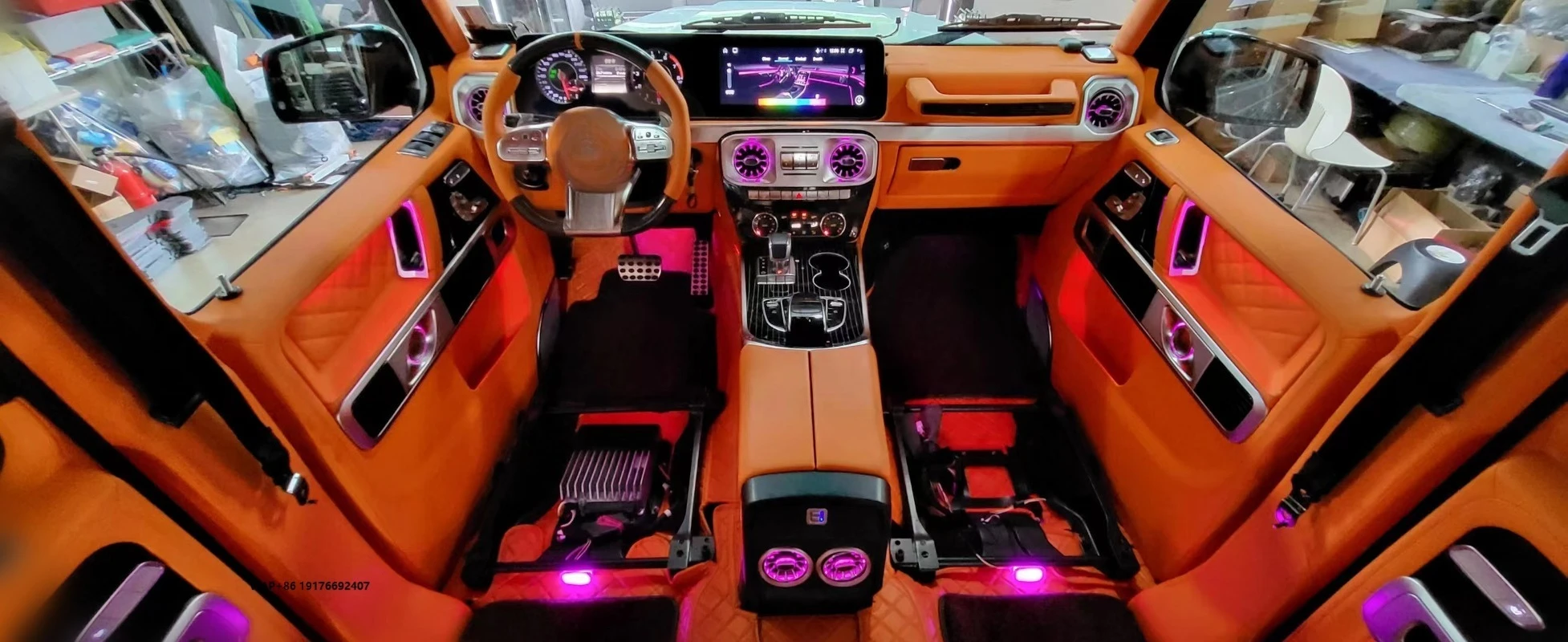Auto Luxury g Class W463 Gclass Fully Convert G350 G500 G63 Interior Decoration
