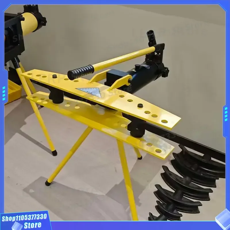 HORNIPAC STB 3J Manual Hydraulic Pipe Bender for Thick Wall Tubes Integrated Heavy Duty Steel Tube Bending Tool Professional