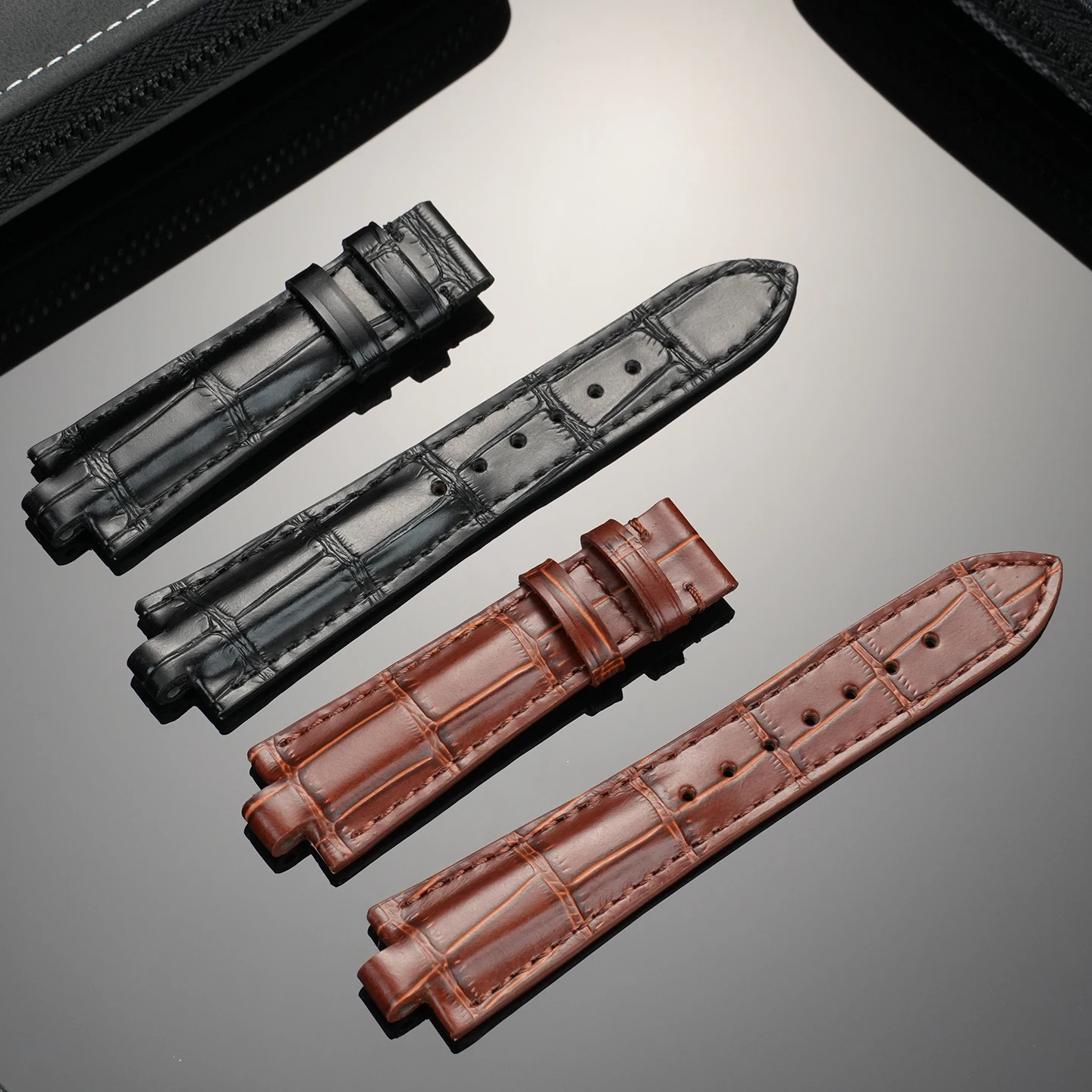 

21 мм черный коричневый ремешок для часов для Bvlgari DIAGONO ремешок для часов из натуральной кожи выпуклые мужские и женские браслеты