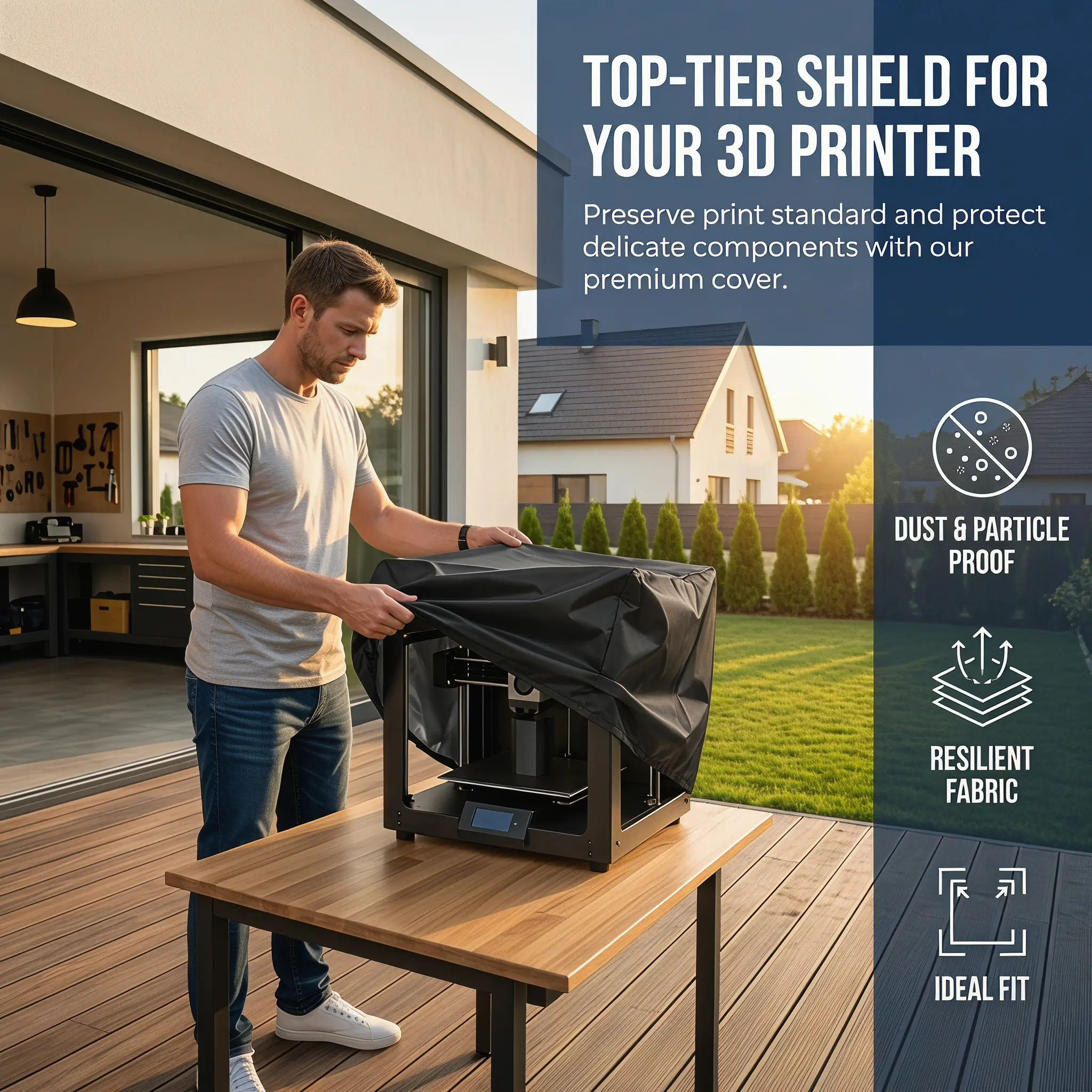 Heavy-Duty 210D Oxford Cloth 3 - Enclosure 3D Printer review and price